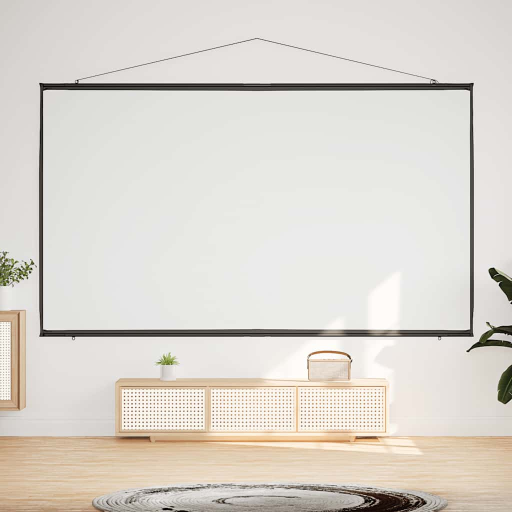 Vidaxl Projection Screen Wall Visící 108 palců 16: 9