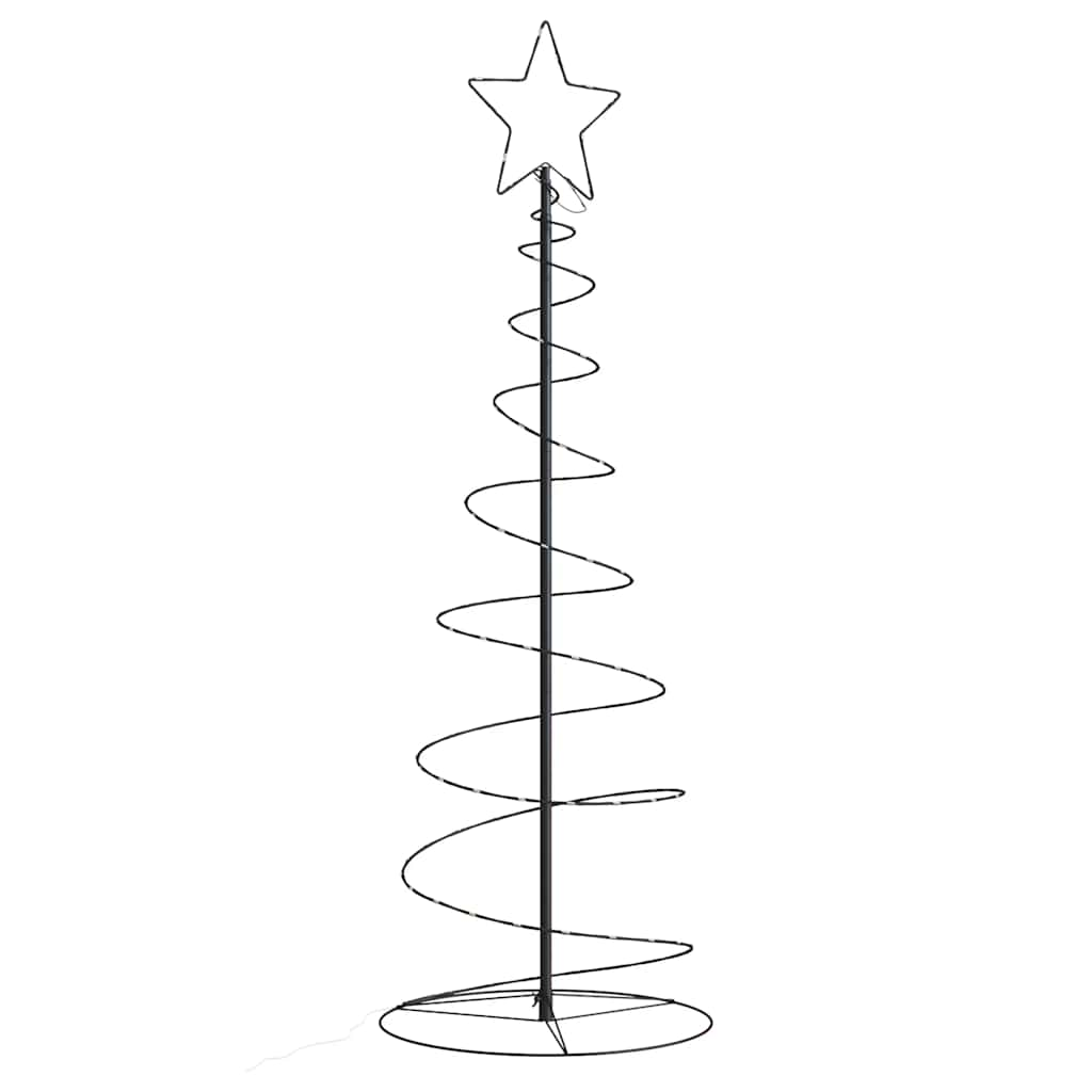 Vidaxl led-kerstboom 100 leds warm wit 150 cm