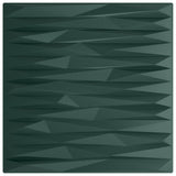 Vidaxl 12 st wall panels Stone 3 m² 50x50 cm XPS green