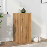 VidaXL Shoe cabinet 32x35x70 cm Processed wood Artisanal oak color