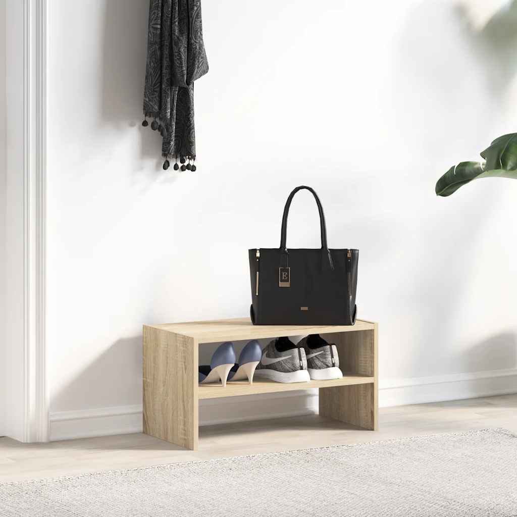 Stojak na buty vidaxl stosy 60x30x30.5 cm Sonoma Oak w kolorze