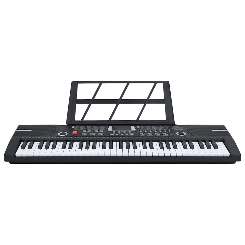 Vidaxl 61 toetsen piano elektrisch keyboard met muziekstandaard