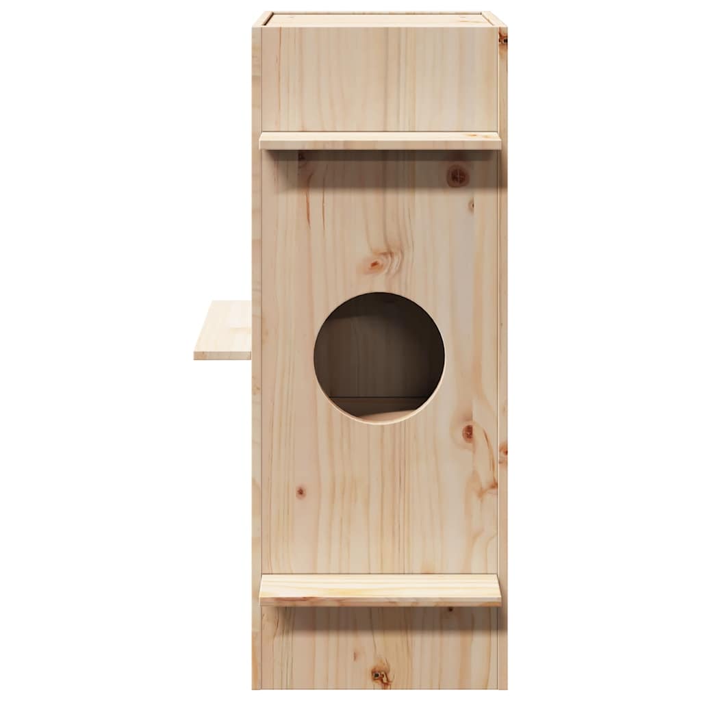 Vidaxl Kattenhuis 43x43x90 cm Pine solide