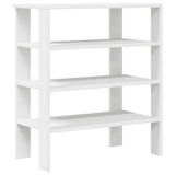 Vidaxl Schong Rack 61x32x70 cm veraarbechte Holzwäiss