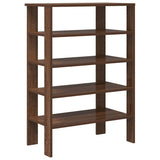 VidaXL shoe rack 61x32x87.5 cm processed wood brown oak colored