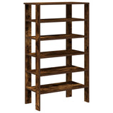 Vidaxl Schong Rack 61x32x105 cm veraarbechte Holz gefëmmt oak faarweg