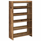 VidaXL shoe rack 60x25x100 cm processed wood old wood colored