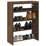 VidaXL shoe rack 60x25x81 cm processed wood brown oak color