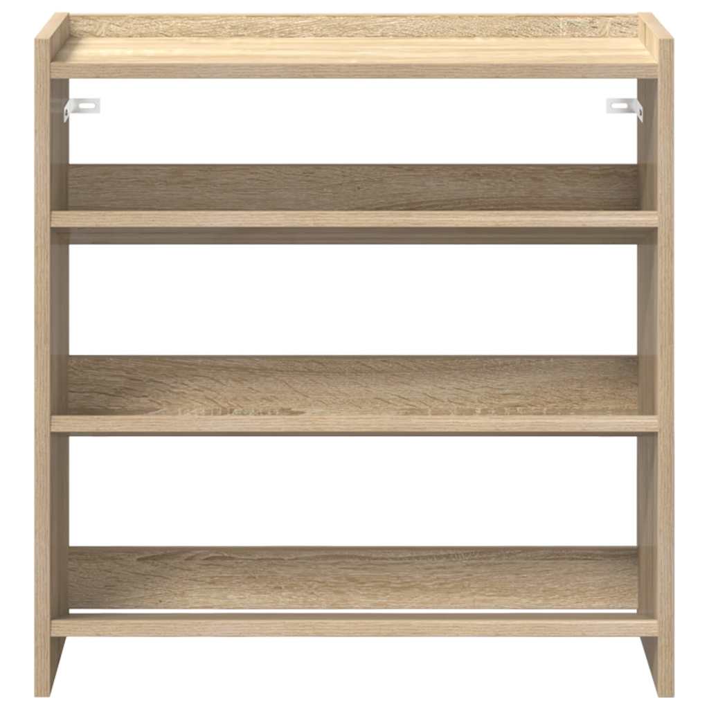 Vidaxl Schong Rack 60x25x62 CM veraarbecht Holz Sonoma Oakfaarf