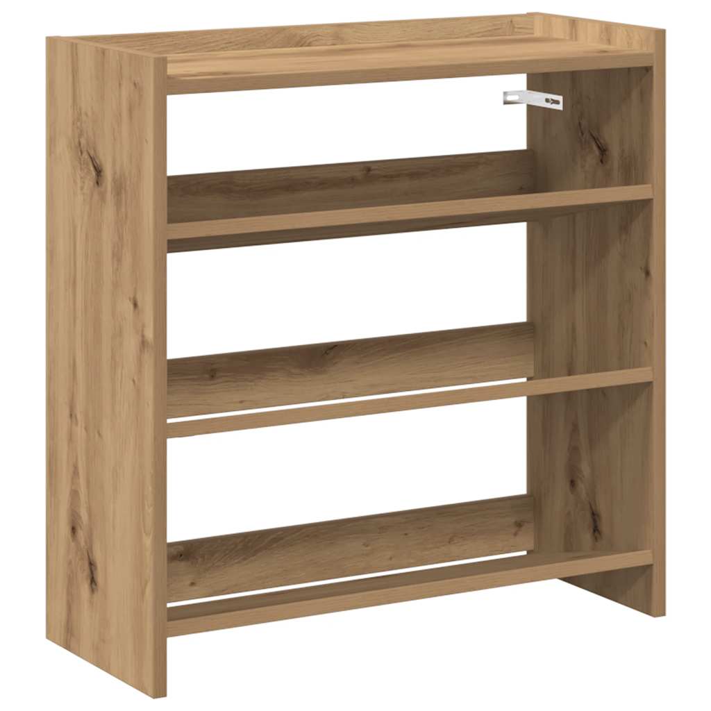 Vidaxl Schong Rack 60x25x62 CM verschafft Holz Artisanal Oakfaarf