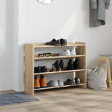 Vidaxl Shoe Rack 80x25x62 CM Madera procesada Sonoma Oak Colored