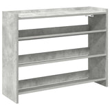 Vidaxl Schong Rack 80x25x62 cm veraarbechte Holzkonkrete Präis