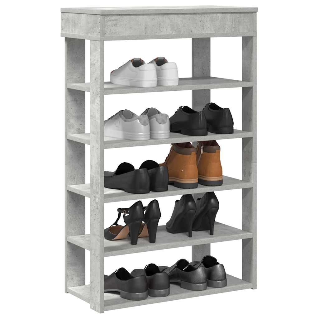 Vidaxl Shoe Rack 60x30x98 CM Precio de concreto de madera editado