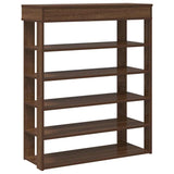 Vidaxl shoe rack 80x30x98 cm processed wood brown oak color