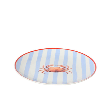 Decoris krožnik za zajtrk rak porcelan ø19,4xh2cm