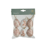 Decoris hanging decoration egg foam ø4xh6cm