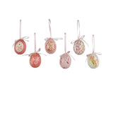 Decoris hanging decoration egg foam ø4xh6cm