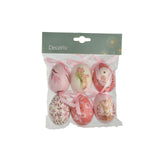 Decoris hanging decoration egg foam ø4xh6cm