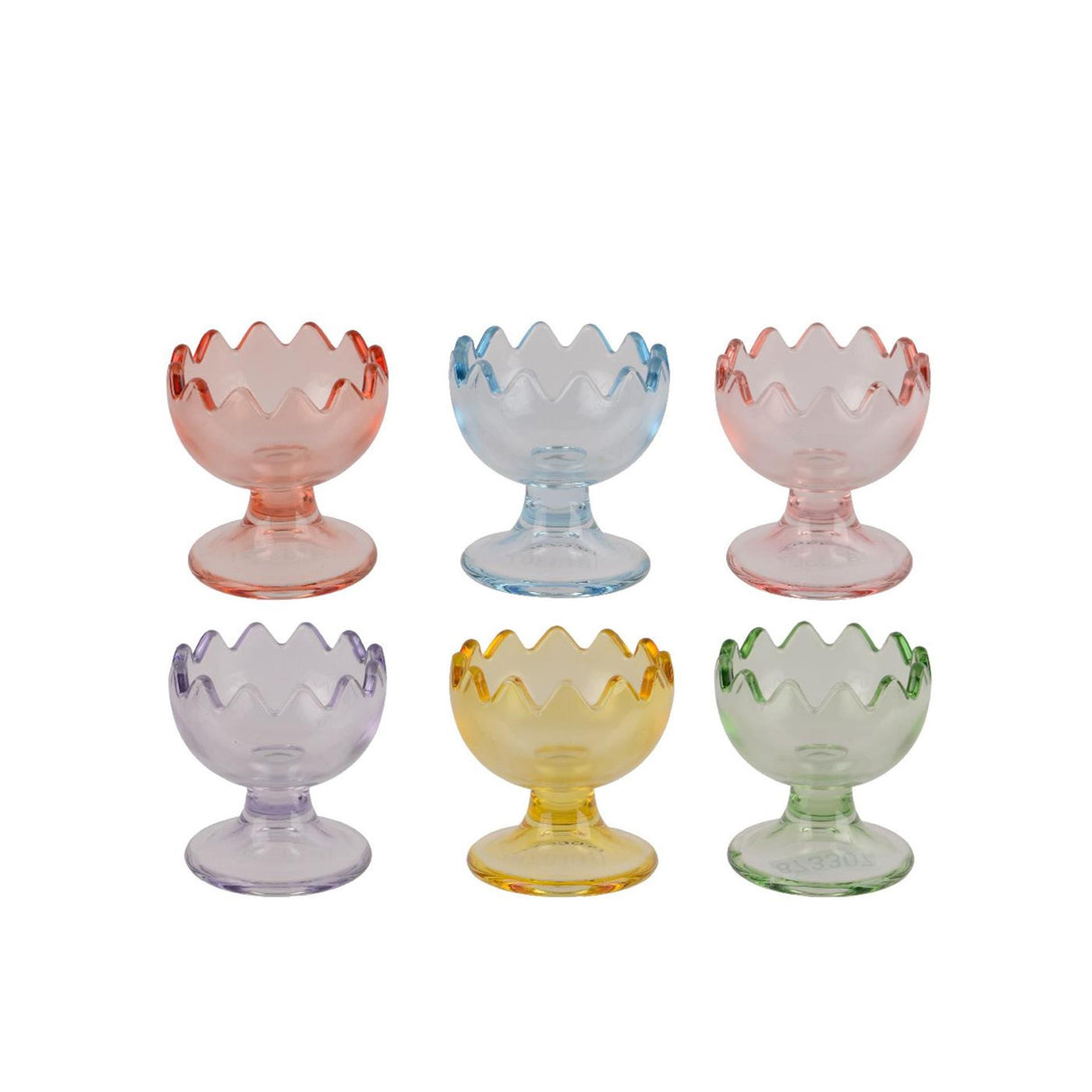 Decoris Eierbecherglas ø5,5xh5,5cm
