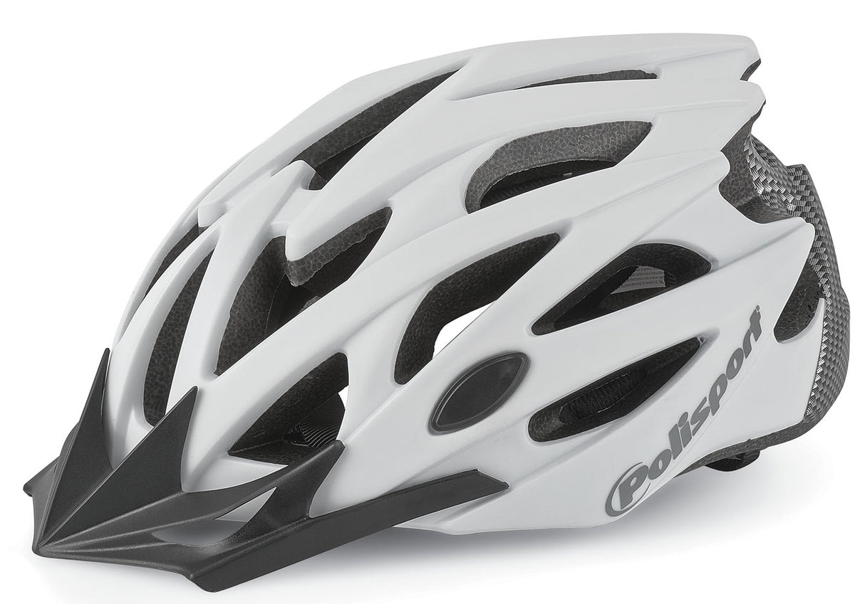 Polisport Twig bicycle helmet L 58-61cm white matt carbon