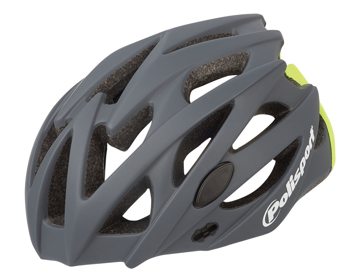 Casco de bicicleta PoliSport Twig M 55-58 cm de gris negro