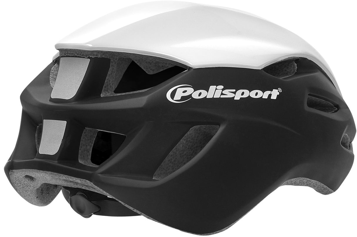 Polisport Helm Aero Room Road Matt wäiss Glanz wäiss Grey l 5861Cm