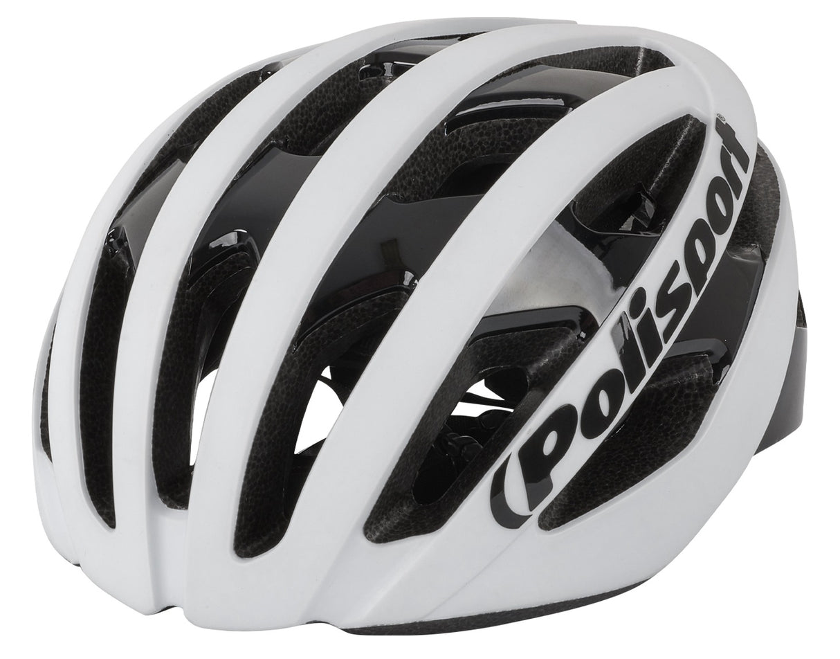 Polisport Light Pro Bicycle Helmet M 52-58 cm Mat White Black