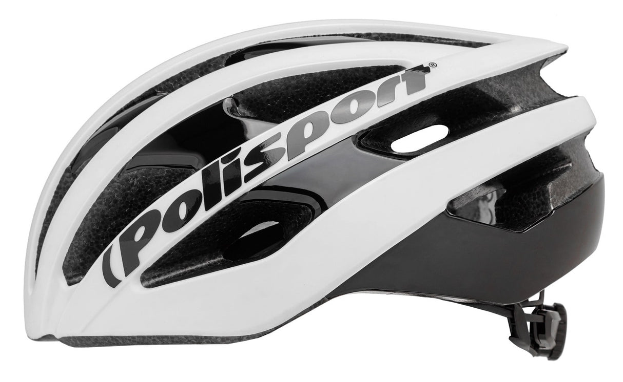 Polisport Light Pro Bicycle Casque M 52-58 cm Mat blanc noir