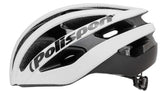 Polisport Light Pro bicycle helmet L 58-62CM Mat White Black