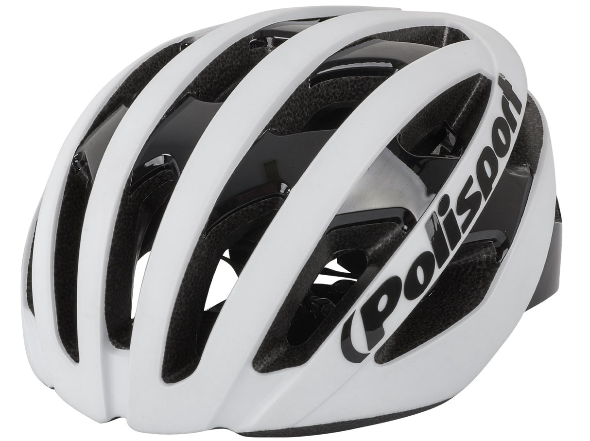 Polisport Light Pro Bicycle Helmet L 58-62cm Mat White Black