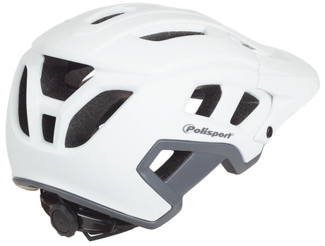 Polisport Mountain pro fietshelm m 55-58cm wit grijs