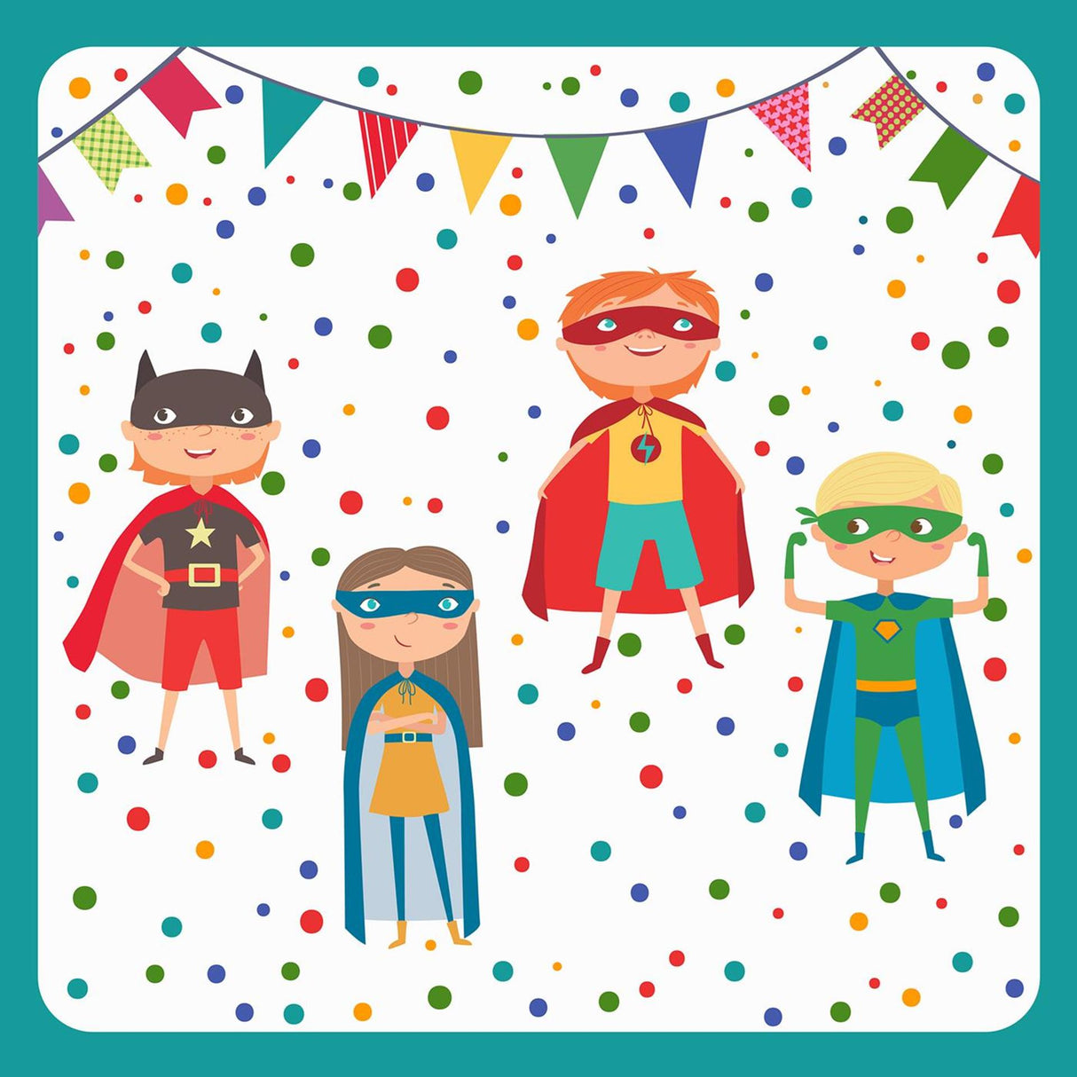 Papstar napkins superhero 3-layer 33x33cm