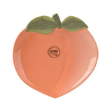 Decoris Teller Dolomit 16cm Pfirsichform