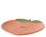 Decoris Teller Dolomit 16cm Pfirsichform