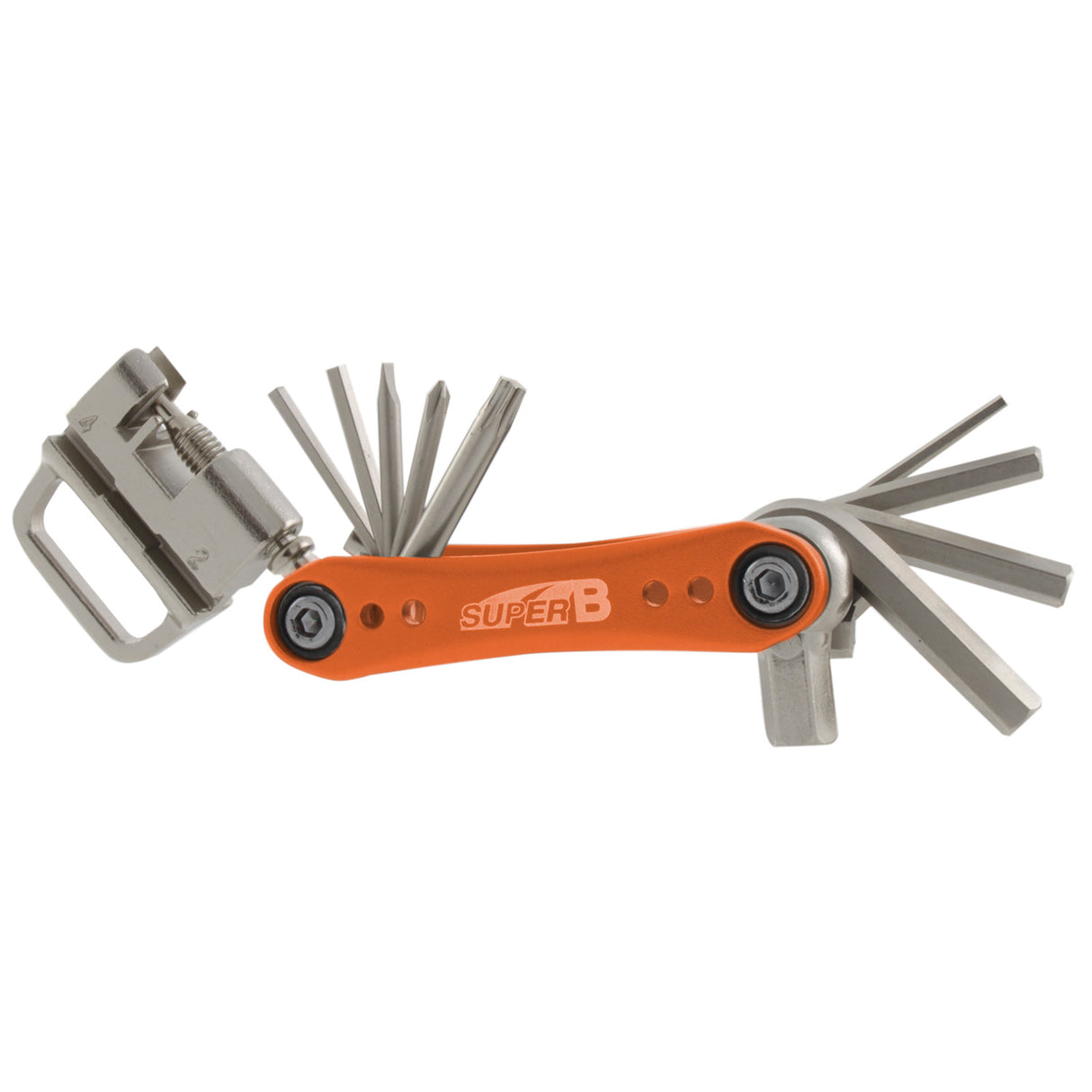multitool TB-FD40 17 functions 73 x 45 mm stainless steel orange