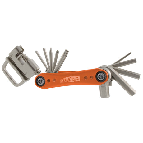 Multitool TB-FD40 17 Funktioner 73 x 45 mm rustfrit stål orange