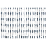 Wicotex fly curtain charlotte 100x240cm gray 100% PVC