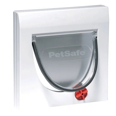 Petsafe cat flap with tunnel white