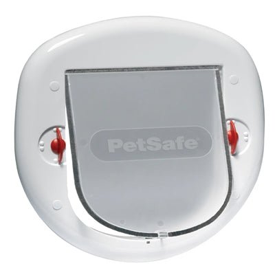 Petsafe Cat klap stor kat lille hund 4 positioner hvid