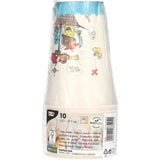 Papstar kopper piratmannskapspapp 0,2l ø7x9,7cm
