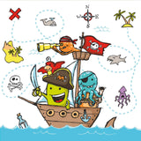 Papstar napkins pirate crew 3-layer 33x33cm