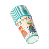 Papstar cups superhero cardboard 0.2l ø7x9.7cm