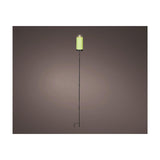 Lumineo solar candle on plug green ø7xh117cm