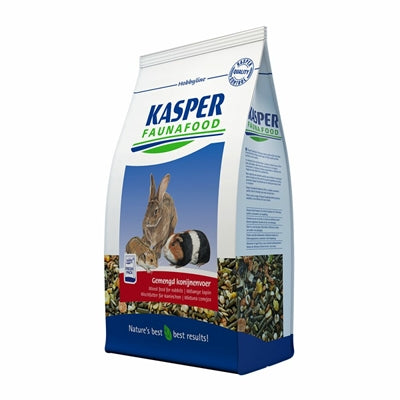 Kasper Faunafood Hobbyline Aliments de lapin mélangés avec des carottes rouges