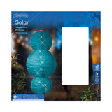Lumineo Solarlantern Nylon ø28x58cm