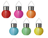 Lumineo solar lantern nylon ø7xh9.5cm