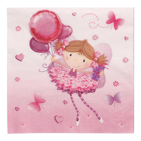 Papstar servetėlės little dancer 3 sluoksnių 33x33cm