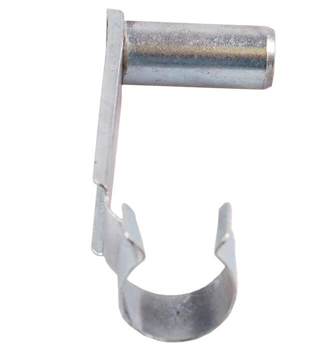 Bünte hinge pins with spring bolts.
