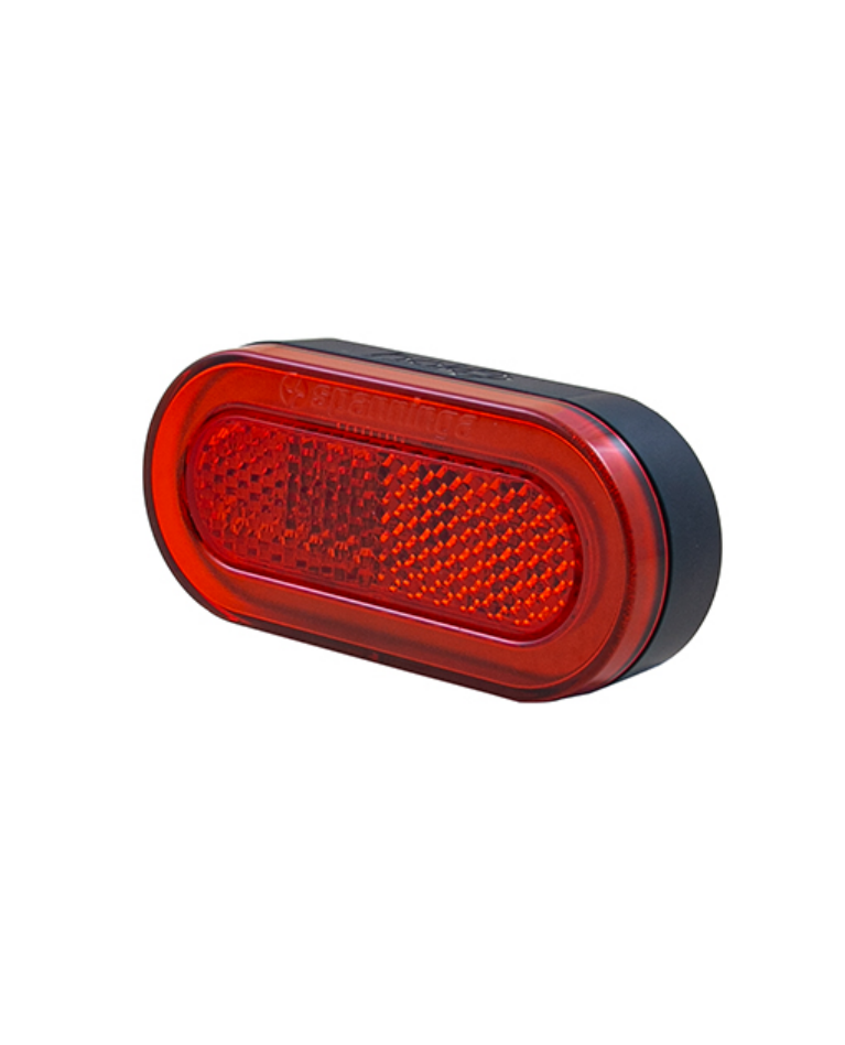 Spanninga Halo XDS Rear light 50mm Dynamo STVZO in Box