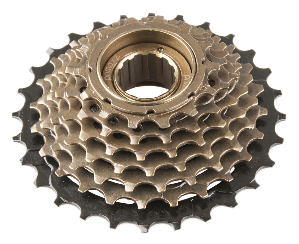 Primax E Freewheel 7 Speed ​​14-28t Black-Brown en caja